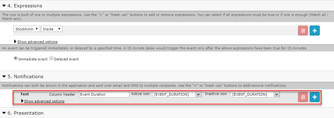 Notification settings interface screenshot.