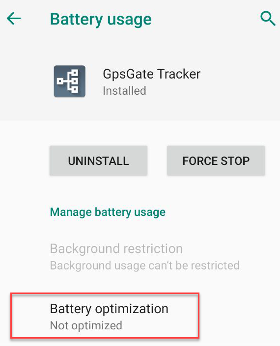 android battery tracker